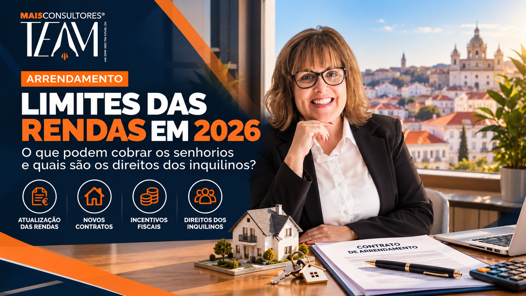 Limites das Rendas em 2026: Saiba Quanto Podem Aumentar e Quais São as Novas Regras do Arrendamento em Portugal