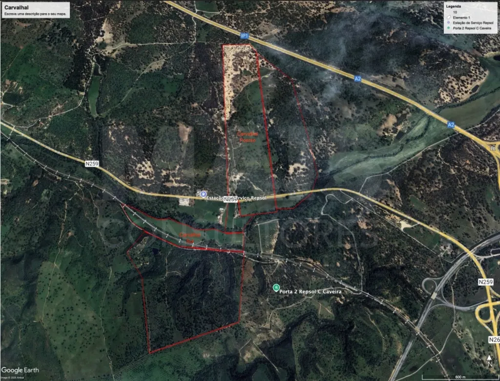 🌿Propriedade com 76,425 ha, Potencial para Eco Turismo – Rentável e com Casa Rural – Grândola, Alentejo🌿