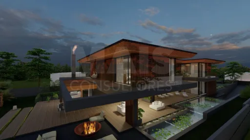 Terreno c/ Projeto Arq. Contemporânea na Beloura Sintra