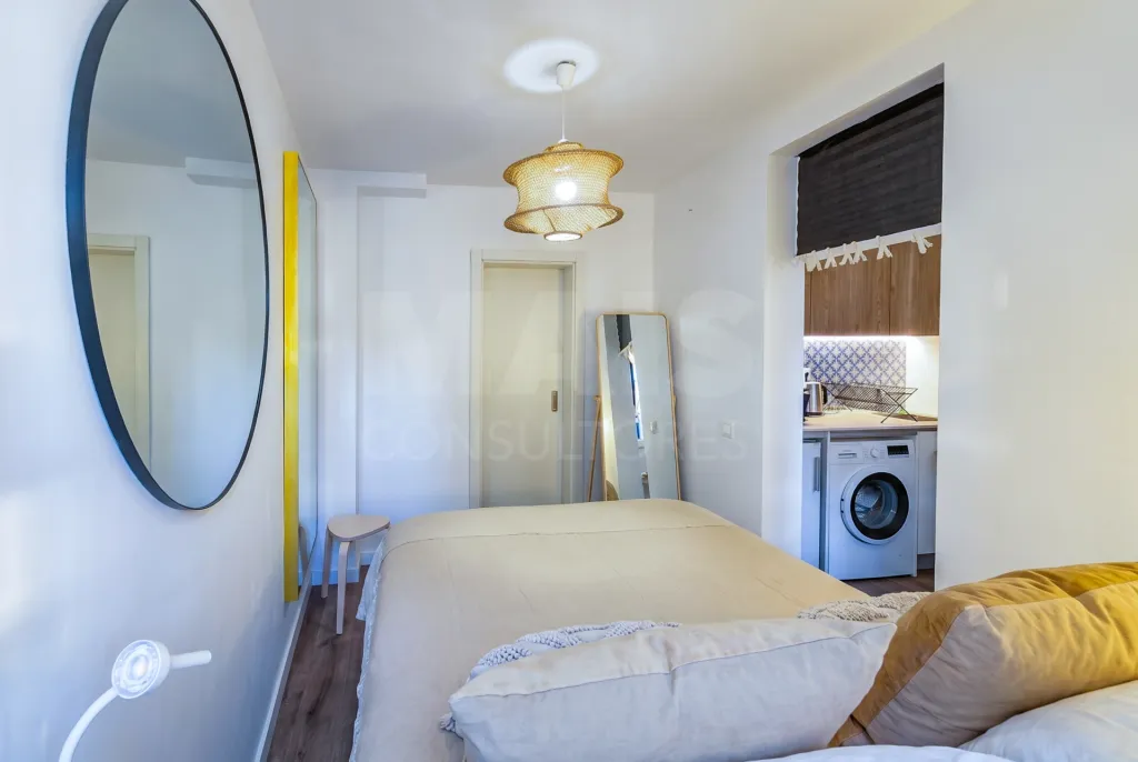Estudio Remodelado convertido em T1 | Arroios | Lisboa|Zona Premium junto ao metropolitano