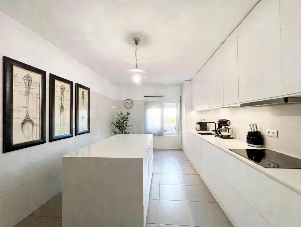 4-bedroom apartment in a private gated community with a pool