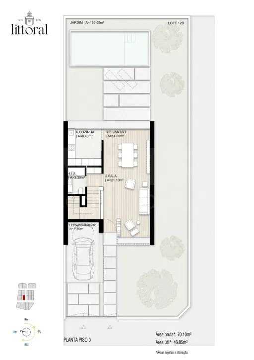 Lote com projeto incluído próximo da praia do Baleal