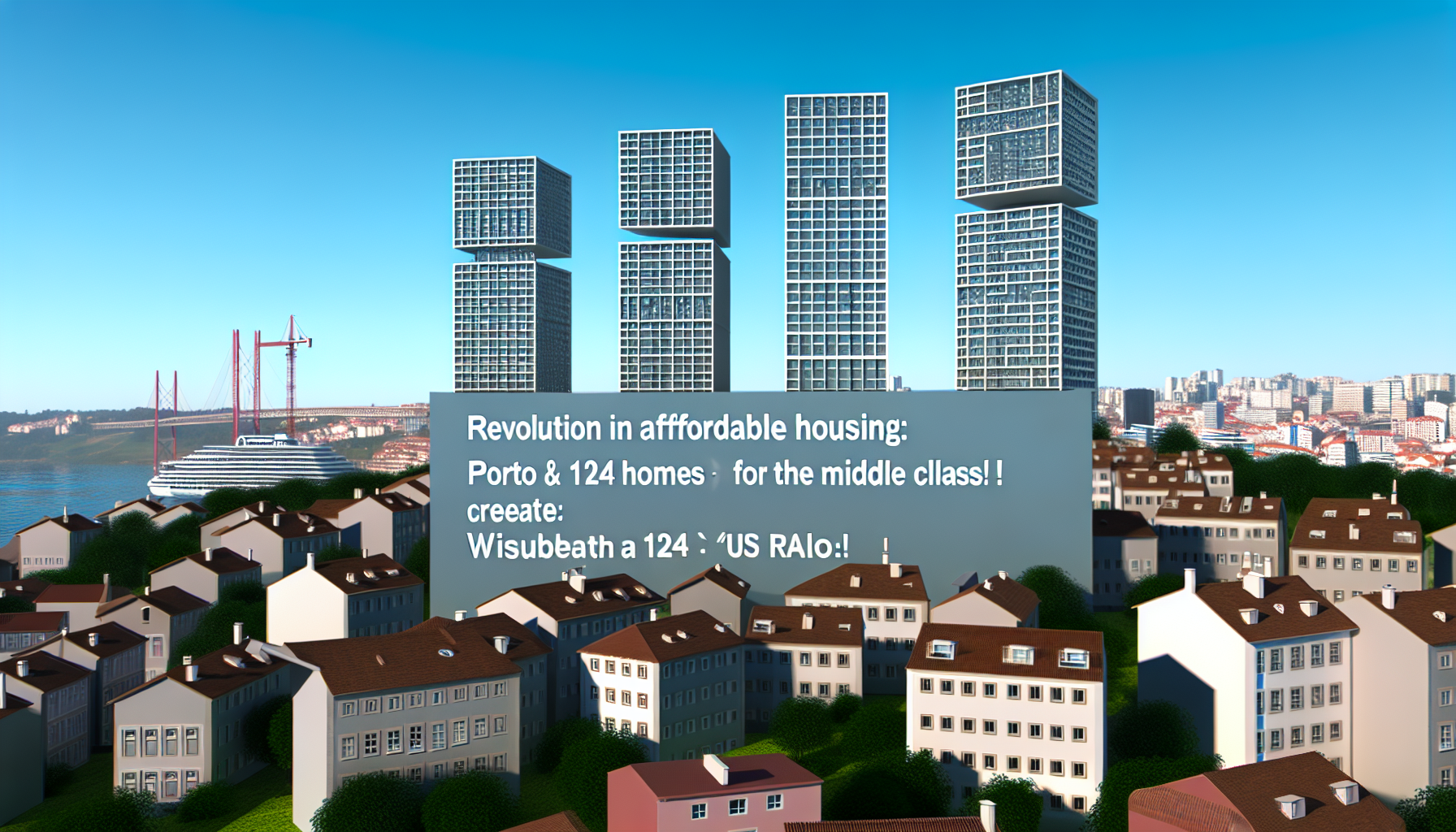 Revolução na Habitação Acessível: Porto e Ageas Criam 124 Novas Casas Para a Classe Média!