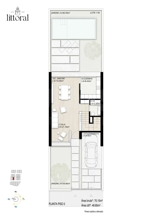 Lote com projeto incluído próximo da praia do Baleal