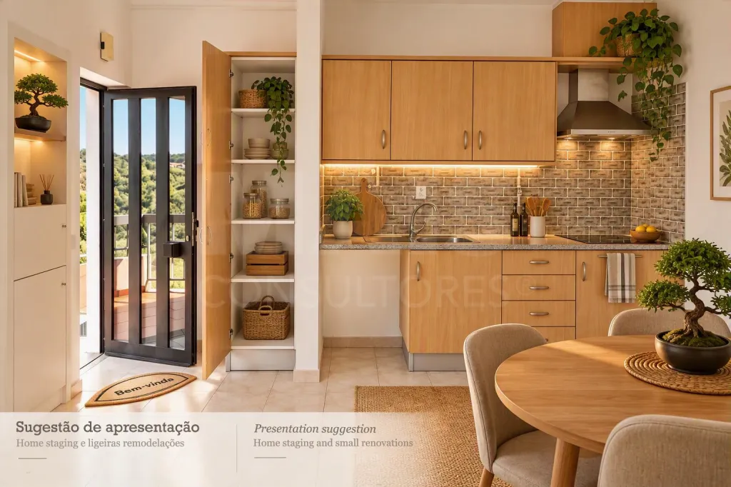 Apartamento com terraço e vista desafogada | Bairro do Pôr do Sol | Benedita