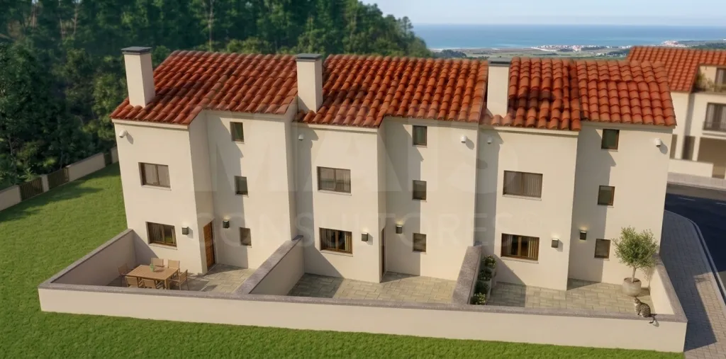 Moradia T3 Nova com Sótão, Garagem e Classe Energética A+ | Atouguia da Baleia, Peniche