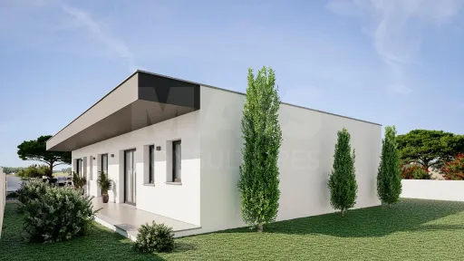 Single storey house under construction in Vermelha, Cadaval