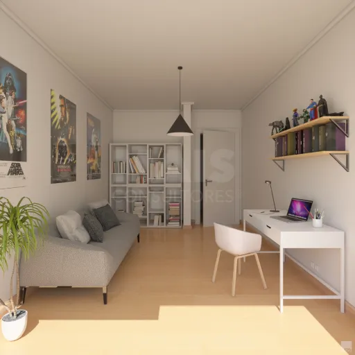 Condomínio Residencial 4 moradias em Geraldes