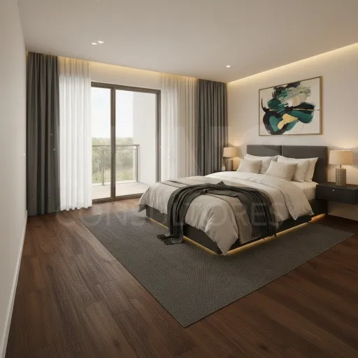 Apartamentos T2, com varanda a 8 minutos da Praia