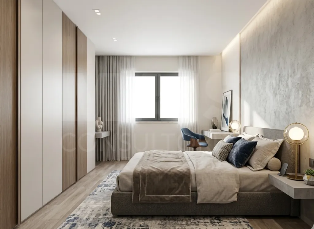 3 bedroom apartment with sunroom located in the city center