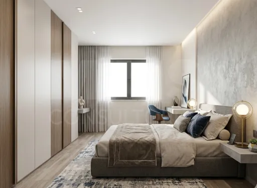 Apartamento T3 com marquise localizado no centro da cidade