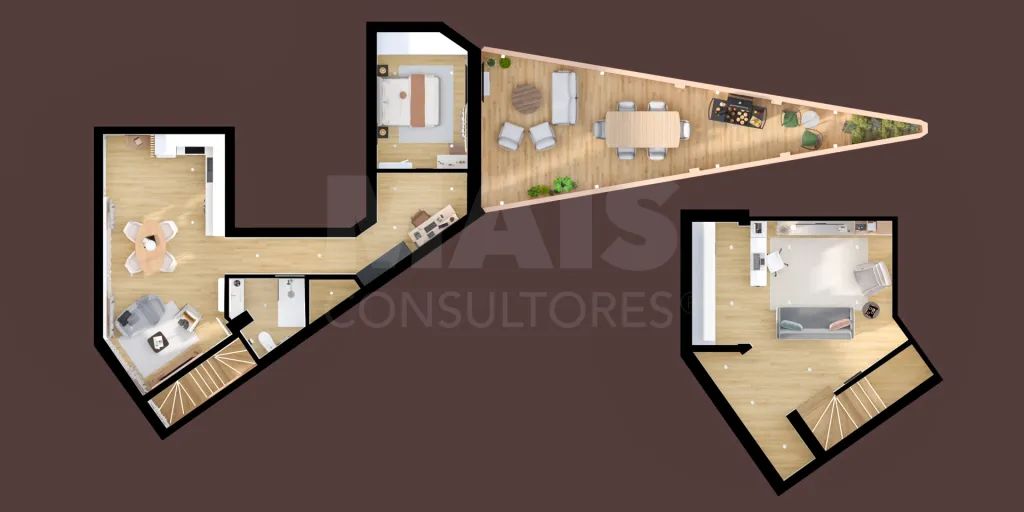 Apartamento T1+1 Renovado com Terraço, Conforto e Qualidade | Peniche