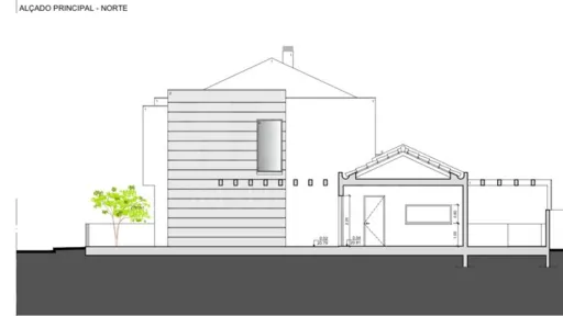 Excelente lote com projeto aprovado para moradia T3 com garagem e piscina