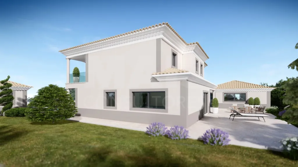 Moradia T4 nova com piscina em terreno de 2200m2