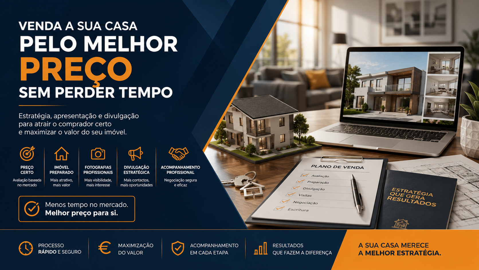 Como vender vender a sua casa pelo melhor preço, sem perder tempo