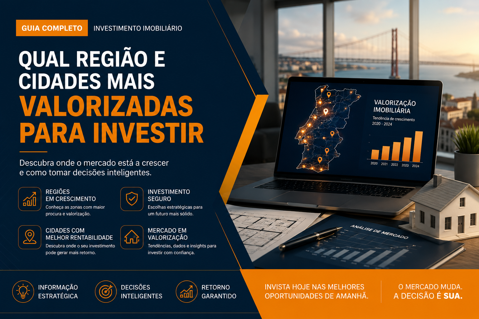 Onde Investir em Portugal? As Regiões e Cidades com Maior Potencial de Valorização