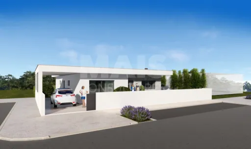 Lote Terreno com projeto aprovado para moradia T3 com Piscina