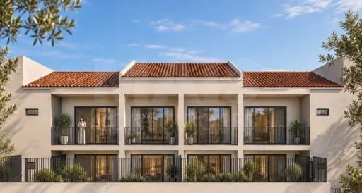Prédio com projeto aprovado para 8 apartamentos em Peniche