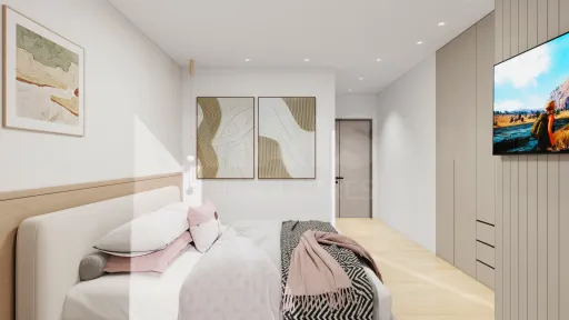 Moradia T3 + sótão a 5 minutos da Praia de São Bernardino