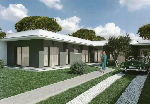 Terreno com 3200m2 e projeto aprovado para moradia térrea