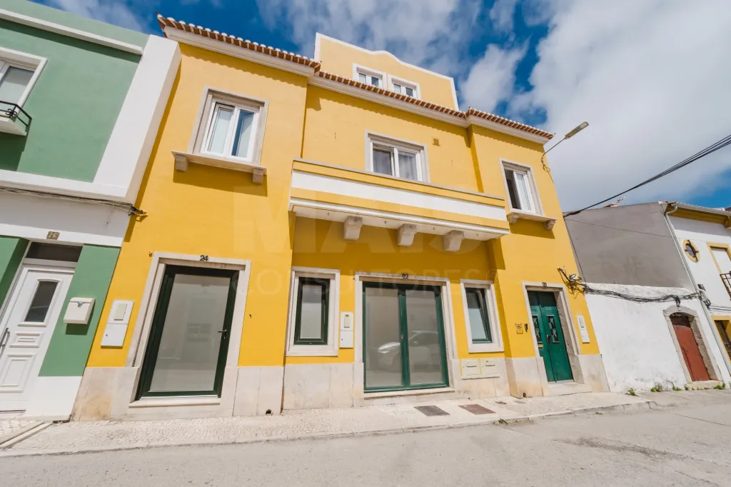 Building in the center of Peniche