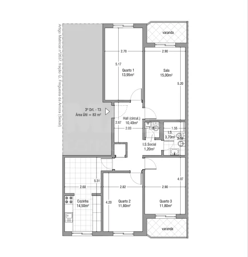 3-Bedroom Apartment in Cruz de Pau
