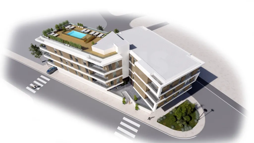 Apartamento T3 novo em prédio com piscina na Consolação