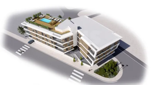Apartamento T3 novo em prédio com piscina na Consolação