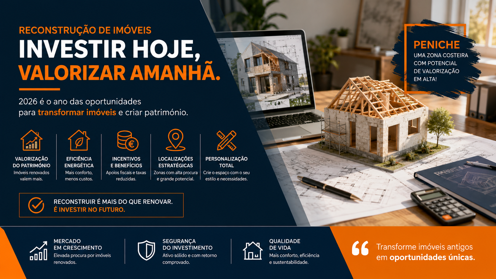 Reconstrução de Imóveis em 2026: Vale a Pena Investir?