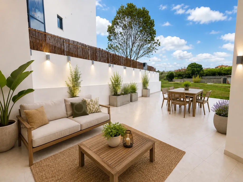 Apartamento T3 luminoso com amplo terraço e garagem e escelente. localizacao