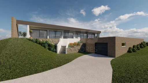 Modern 3-Bedroom Single-Storey House with Pool and Garden in Ribeira dos Amiais