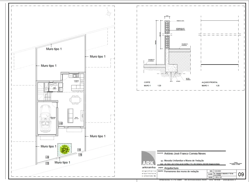 Moradia T3 Nova com Sótão, Garagem e Classe Energética A+ | Atouguia da Baleia, Peniche