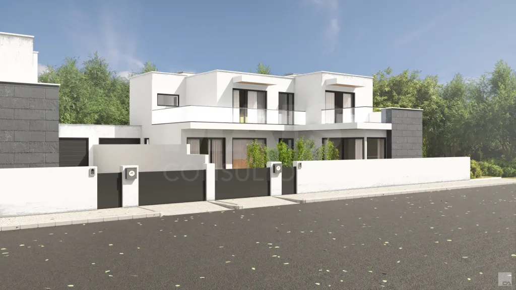Condomínio Residencial 4 moradias em Geraldes