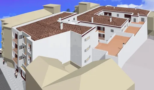 Land for 31 apartments + 4 stores - Malveira