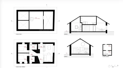 Moradia T2+1 c/ Anexo & Armazém em Lote de 7.600m2
