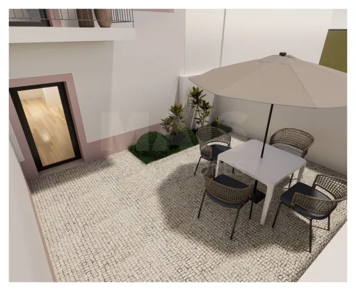 1 bedroom apartment with patio in the parish of Atouguia da Baleia