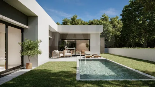 Moradia T3 Térrea Contemporânea com Piscina – Foz do Arelho