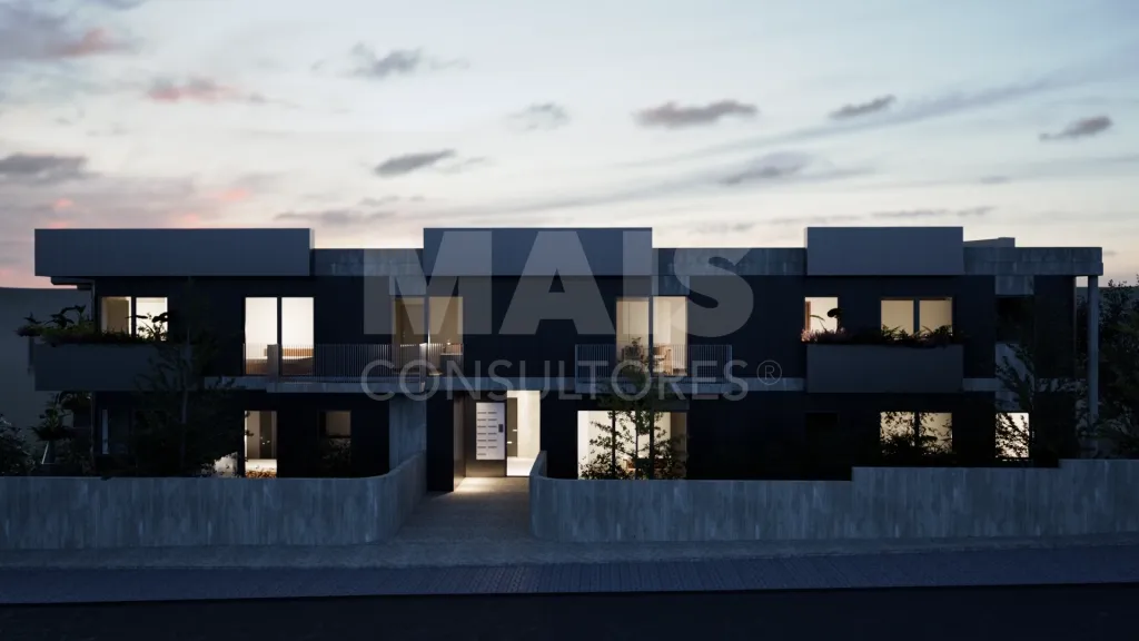 Apartamento T1 novo c/garagem em Condomínio Privado | Vila Nova de Gaia